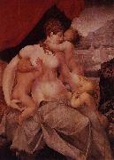 Jean Cousin THe Elder Charity oil painting